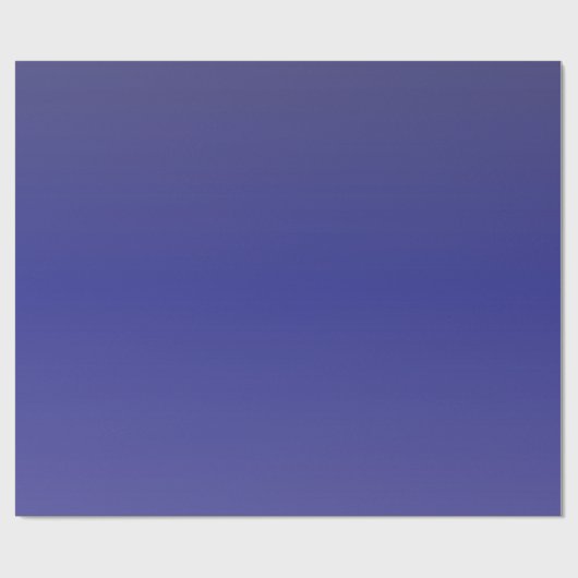 Indigo Blue Gradient Cadeaupapier (Vlak)