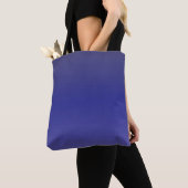 Indigo Blue Gradient Tote Bag (Dichtbij)