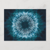 Indigo Blue Mandala Briefkaart (Voorkant)