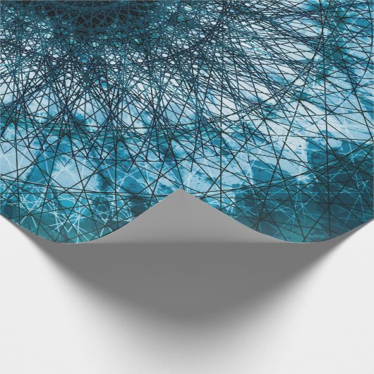 Indigo Blue Mandala Cadeaupapier (Hoek)