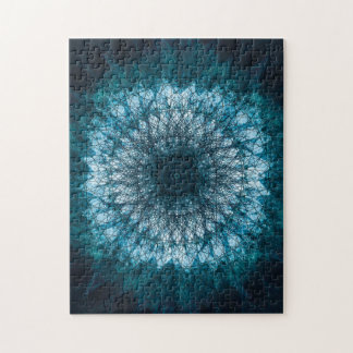 Indigo Blue Mandala Legpuzzel
