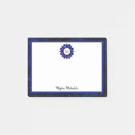 Indigo Blue Outer Space Galaxy Post-it® Notes
