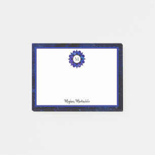 Indigo Blue Outer Space Galaxy Post-it® Notes