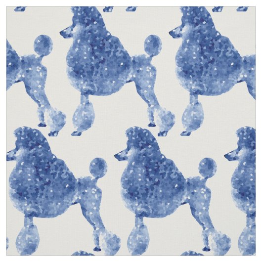 Indigo Blue Posh Podle Stof (Swatch)