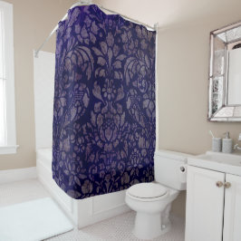 Indigo Blue Shower Curtain Douchegordijn
