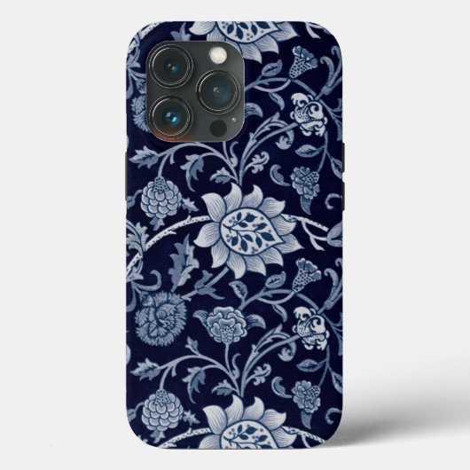 Indigo Blue Wildflower Meadow Case-Mate iPhone Case (Achterkant)