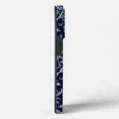 Indigo Blue Wildflower Meadow Case-Mate iPhone Case (Achterkant / Rechts)
