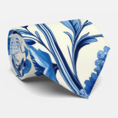 indigo botanische tuin stropdas (Opgerold)