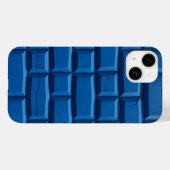 Indigo Brick Design Hoesje Voor Mannen (Achterkant (horizontaal))