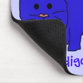 Indigo Bunny mousepad Muismat (Hoek)