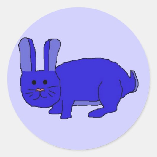 Indigo Bunny stickers (Voorkant)