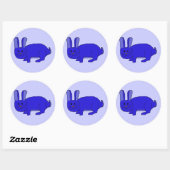 Indigo Bunny stickers (Vel)
