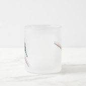 Indigo Bunting Afbeelding Matglas Koffiemok (Center)