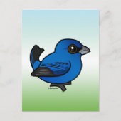 Indigo Bunting Briefkaart (Voorkant)