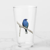 Indigo Bunting Glas (Voorkant)