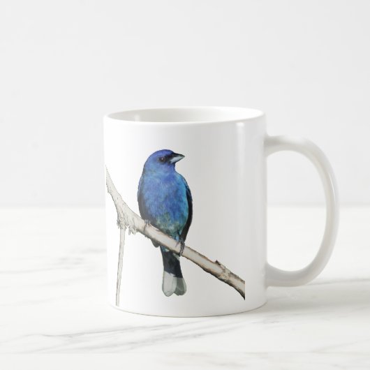Indigo Bunting Koffiemok (Rechts)