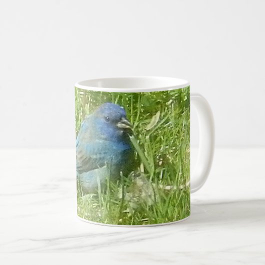 Indigo Bunting Mok (Voorkant rechts)