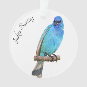 Indigo Bunting Ornament