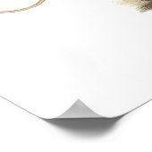 Indigo Bunting van Audubon Poster (Hoek)