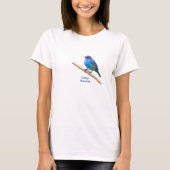 Indigo Bunting (versie 2) T-shirt (Voorkant)