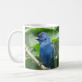 Indigo Buntings Coffee Mok door BirdingCollectible