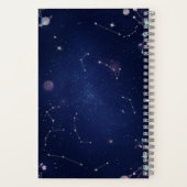 Indigo Celestial Mandala Journal Notitieboek (Achterkant)