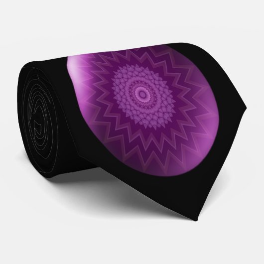 Indigo Chakra Stropdas (Opgerold)