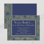 Indigo Cirkels Kaart (Voorkant / Achterkant)