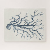 Indigo Coral Legpuzzel (Horizontaal)