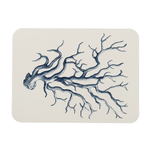 Indigo Coral Magneet (Horizontaal)