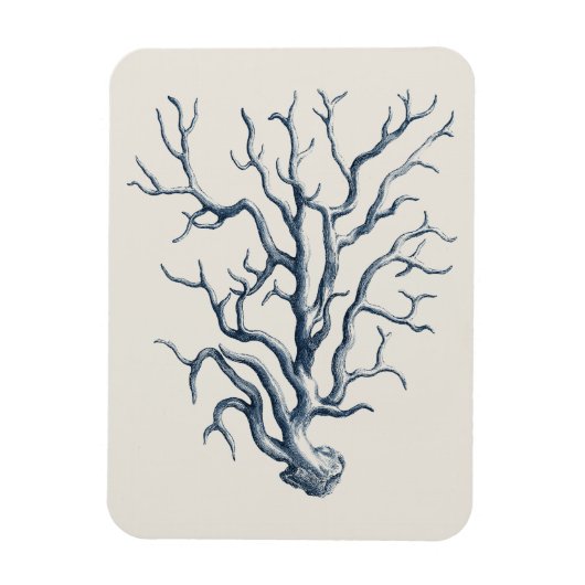 Indigo Coral Magneet (Verticaal)