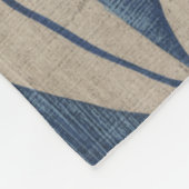 Indigo Daffodil Fleece Deken (Hoek)