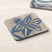 Indigo Daffodil Onderzetter (Linkerzijde)