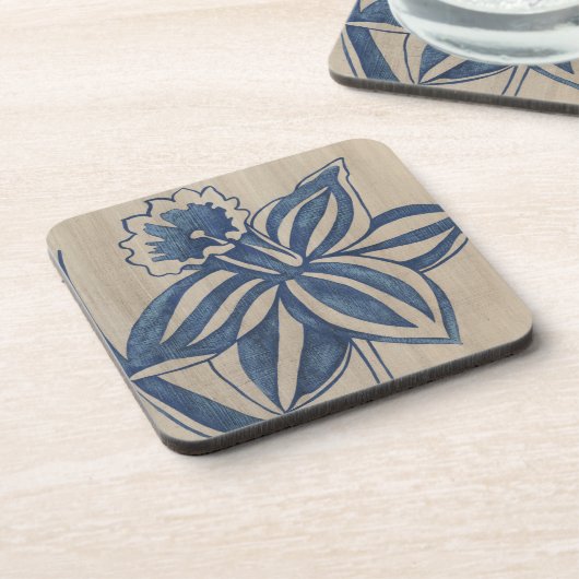 Indigo Daffodil Onderzetter (Linkerzijde)