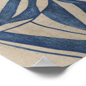 Indigo Daffodil Poster (Hoek)