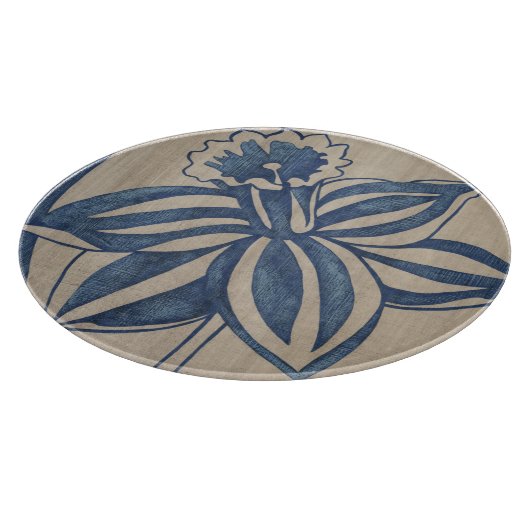 Indigo Daffodil Snijplank (Hoek)