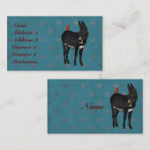 INDIGO DONKEY & CARDINAL Visitekaartje (Voorkant / Achterkant)