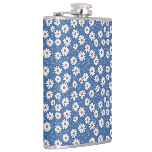 Indigo Dream Daisies Heupfles (Rechts)