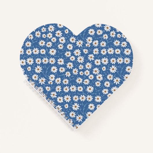 Indigo Dream Daisies Notitieboek (Voorkant)