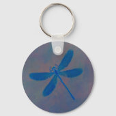 Indigo Dream Dragonfly Sleutelhanger (Voorkant)