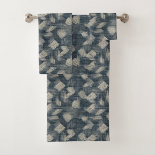 Indigo Dreams ontketende Shibori Japans Bad Handdoek