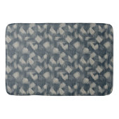 Indigo Dreams ontketende Shibori Japans Badmat (Voorkant)