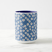 Indigo Droom Madeliefjes Mok (Midden)