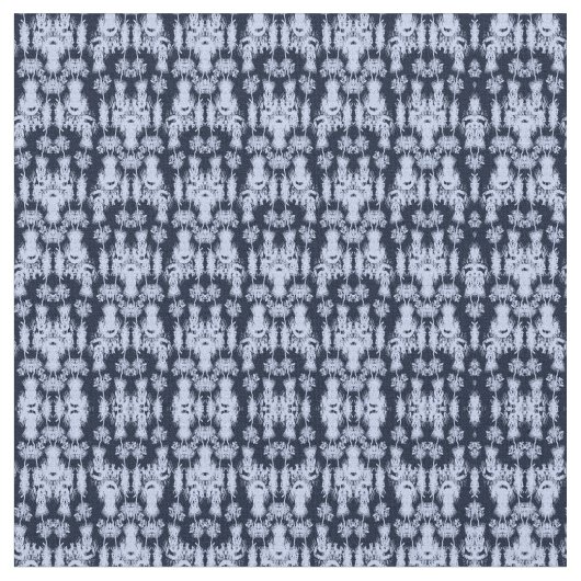 Indigo Echoes Fabric Stof (Close Up)