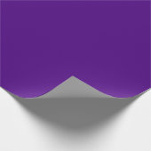 Indigo effen kleur cadeaupapier (Hoek)