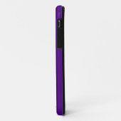 Indigo effen kleur | Minimalistisch monogram Case-Mate iPhone Case (Achterkant/links)