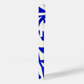 Indigo elegantie Case-Mate iPhone case (Achterkant / Rechts)