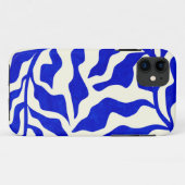 Indigo elegantie Case-Mate iPhone case (Achterkant (horizontaal))