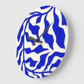 Indigo elegantie grote klok (Hoek)