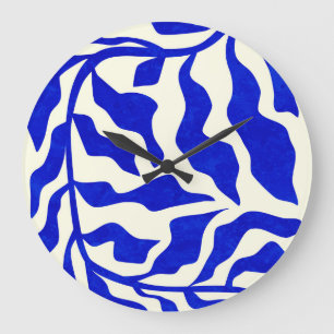 Indigo elegantie grote klok